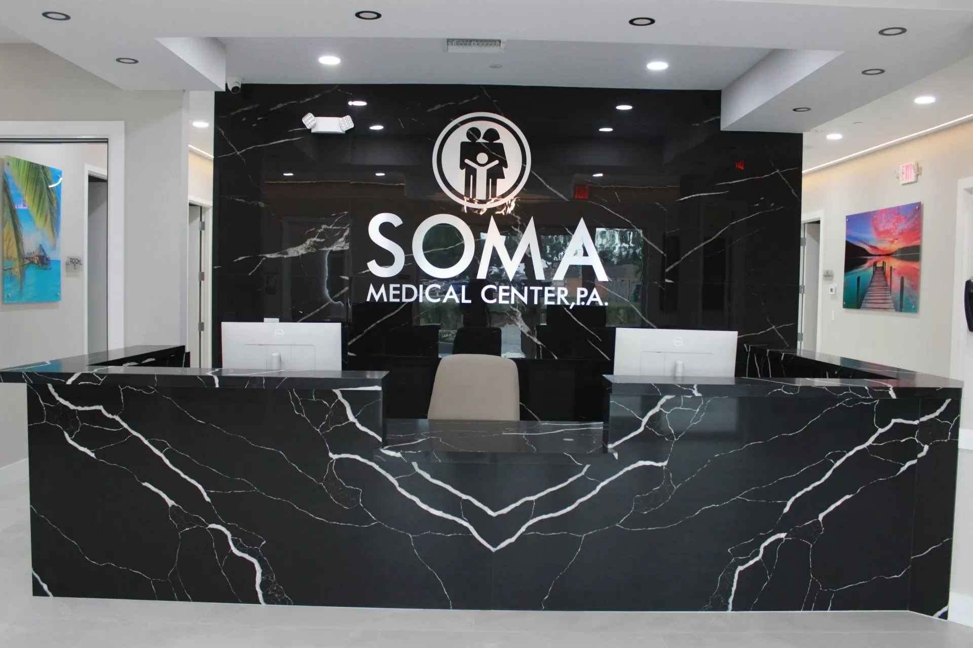 Front desk